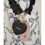 ハートポーチセット フリル スマホショルダー ストラップ le reve vaniller