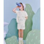 パジャマ 「限定カラーあり」「KIDS」スムーズィーダイナソージャガードショートパンツ キッズ 子供 男の子