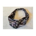 ヘアバンド ペイズリークロスターバン