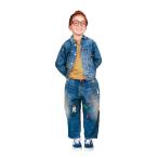 パンツ 12oz HOME MADE Denim Embroidered Pants キッズ 子供服 男の子 女の子