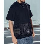 ショルダーバッグ Double pocket shoulder bag メンズ レディース