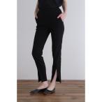パンツ 2WAYツイルフロントスリットパンツ レディース