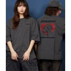 tシャツ オーバーサイズ 刺繍 Tシャツ 綿100% /embroidery oversize T-shirt メンズ レディース