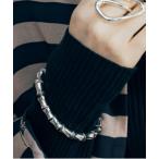 ブレスレット 「Nothing And Others/ナッシングアンドアザーズ」Warp Motif Bracelet レディース