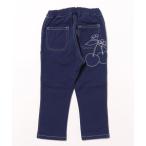 ショッピングさくらんぼ パンツ さくらんぼアップリケのびのびストレッチカットツイルテーパードパンツ キッズ 子供服 男の子