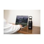 ダブルステンレスボトル３５０（ブラック）