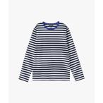 tシャツ メンズ 細ボーダー コットン 長袖 Tシャツ ”Coulos” メンズ