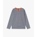tシャツ メンズ 細ボーダー コットン 長袖 Tシャツ ”Coulos” メンズ