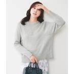 ショッピングラメ ニット セーター 「ゆったり/洗える」ラメ入りローゲージニット レディース
