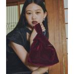 ハンドバッグ ベロアバッグ / velour bag