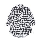 ワンピース MM6 Maison Margiela(エムエムシックス メゾン マルジェラ)Kids ＆ Junior ブランドロゴ長袖シャツワンピース