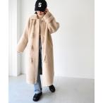 ショッピングダッフル 「CANAL JEAN」 「via.j」ダッフルコート ONE SIZE アイボリー レディース