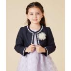 コート アウター 「100-130」「セレモニー」レースコード付ピケボレロ キッズ 子供服 女の子