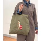 トートバッグ 「A4サイズ対応/120g/アニマル/2way」刺しゅうトートバッグ レディース