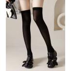 ショッピングニーハイ 靴下 「 Port / ポート 」 シンプル 無地 ニーハイソックス レディース メンズ