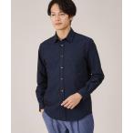 シャツ 「日本製/播州織」ドビー ストレッチ シャツ メンズ
