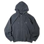  Parker pigment graphic embroidery zip hoodiepig men to графика вышивка обратная сторона шерсть Zip Parker мужской женский 