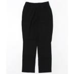 ショッピングベルーナ パンツ 裏起毛ツイル素材ストレッチパンツ７０丈 レディース