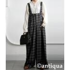 サロペット オーバーオール チェック柄サロペット レディース