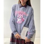 トレーナー スウェット アクリルキーホルダー付き SWIMMER スウェットプルオーバー「SWIMMER/スイマー」 レディース