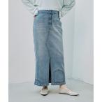 デニムスカート リメイク風デニムマキシスカート　286820