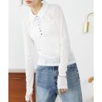 tシャツ パワーメッシュシアーポロトップス レディース