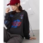 tシャツ スポンサーロゴレーシングスウェット レディース