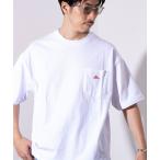 tシャツ 「KELTY×GLOSTER」別注ワンポイント ポケットTシャツ ワンポイントワッペン メンズ レディース