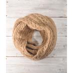 ネックウォーマー スヌード 「HIGHLAND2000 ハイランド2000」 ARAN ALPACA NECK SCARF SNOOD アルパカ混ブリ