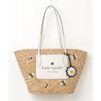 「kate spade new york」 かごバッグ ONESIZE ベージュ レディース