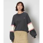 トレーナー スウェット 「Lee」ニット切替スウェット レディース