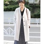 [SLOBE IENA] no color пальто S36 светло-серый женский 