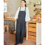 サロペット オーバーオール ａｎｄ　ｍｙｅｒａ　ぬくもりのあるサロペット レディース