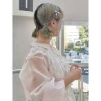 ヘアクリップ FOR YOU ribbon hair clip　/　フォーユーリボンヘアクリップ