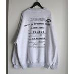 トレーナー スウェット 「FOXRUN/フォックスラン」 Back Graphics Fleece Sweatshirt メンズ レディース