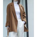 「NOBLE」 チェスターコート 36 キャメル レディース