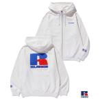 パーカー XLARGE×RUSSELL ATHLETIC ZIP UP HOODED SWEATSHIRT メンズ レディース