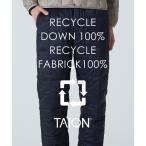 パンツ 「TAION(タイオン)」「ユニセックス」ベーシック ダウンパンツ-ECO メンズ レディース