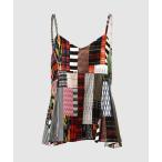 ショッピングキャミソール キャミソール PATCHWORK PRINT CAMISOLE