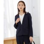 ジャケット ノーカラージャケット レディース