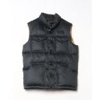 「THE NORTH FACE PURPLE LABEL」 刺繍ダウンベスト S ネイビー レディース