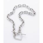 ネックレス 「BASICKS/ベーシックス」Heart Necklace (Medium Link)/ハートネックレス レディース