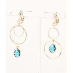  серьги [fuwari]asimeto Lee стекло Stone серьги (MA) женский 