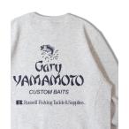 ショッピングローズ トレーナー スウェット RUSSELLxGARY YAMAMOTO BACK LOGO CREW SHIRT メンズ レディース