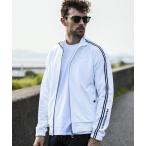 ジャージ 1PIU1UGUALE3 RELAX(ウノピゥウノウグァーレトレ リラックス)ワンポイントロゴ ライン柄 ジャージ トラックジャケット(速乾