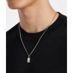 ネックレス “Cropped Logo Plate” ネックレス「150917 210」 メンズ