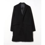 [NANO universe] Пальто Честерфилд L черный мужской 