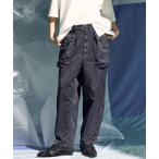 カーゴパンツ 「UNISEX」Garment Dyed Nylon Double Pocket Pants/製品染めナイロンダブルポケットパンツ「MA