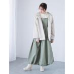 ワンピース 2WAYバルーンティアードキャミワンピース