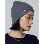 ニット帽 ニットキャップ スペイシーEプレートビーニー レディース
